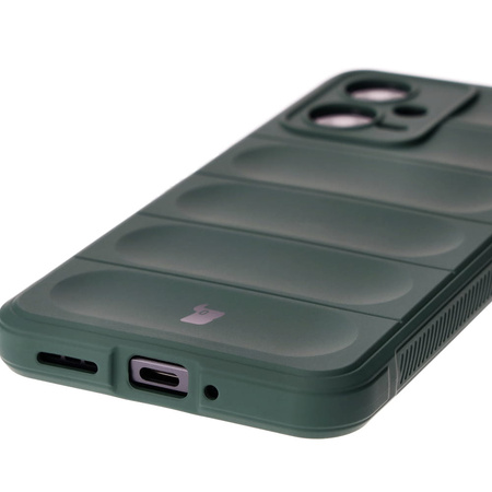 Pancerne etui Bizon Case Tur do Xiaomi Poco X5, ciemnozielone