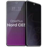 Prywatyzujące szkło hybrydowe Bizon Glass Mule Shadow do OnePlus Nord CE5 5G, matowe