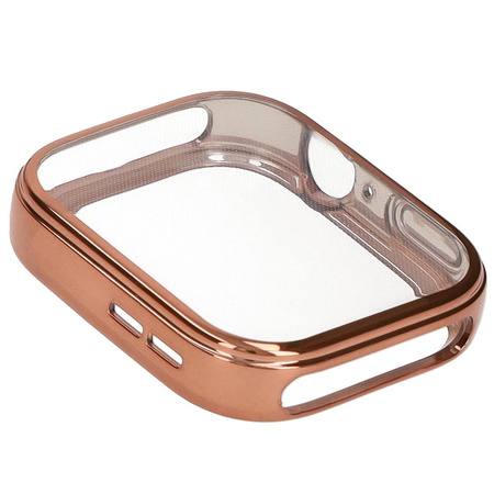 Etui Bizon Case Watch Felipe do Huawei Watch Fit 3, różowozłote