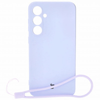 Etui Bizon Case Silicone do Galaxy S23 FE, jasnofioletowe