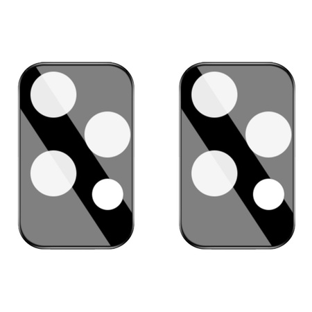 Szkło na aparat Bizon Glass Silk Lens do Honor 200 Lite, 2 sztuki