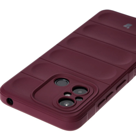 Pancerne etui Bizon Case Tur do Xiaomi Redmi 12C, burgundowe