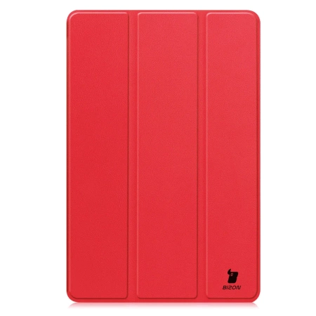 Etui z klapką Bizon Case Tab Croc do OnePlus Pad Lite / Oppo Pad SE, czerwone