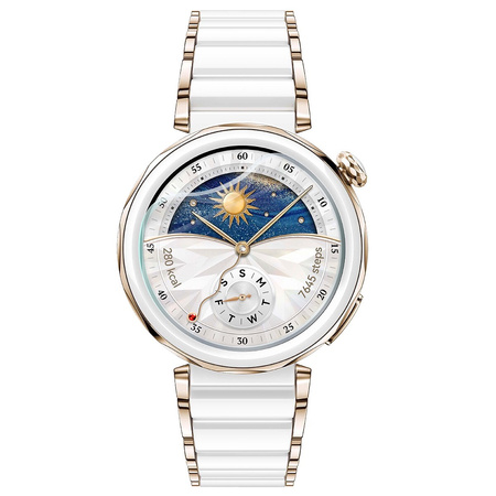 Folia hydrożelowa na ekran Bizon Glass Watch Hydrogel Duo do Huawei Watch GT 5 Pro 42 mm, 2 sztuki