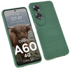 Pancerne etui Bizon Case Tur do Oppo A60 4G, ciemnozielone