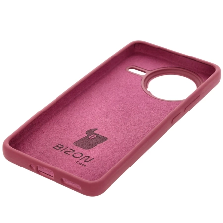 Silikonowe etui Bizon Soft Case do Xiaomi POCO F7 Pro, ciemnofioletowe