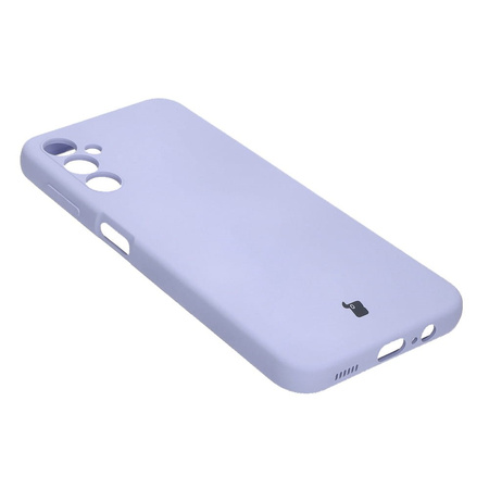 Etui Bizon Case Silicone do Galaxy A14 4G/5G, jasnofioletowe