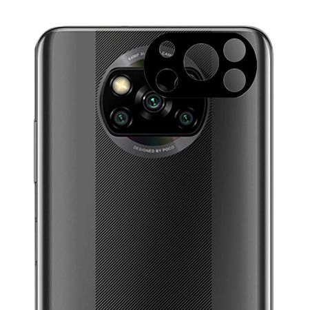 Szkło na aparat Bizon Glass Silk Lens dla Xiaomi Poco X3 / NFC / Pro, 2 sztuki