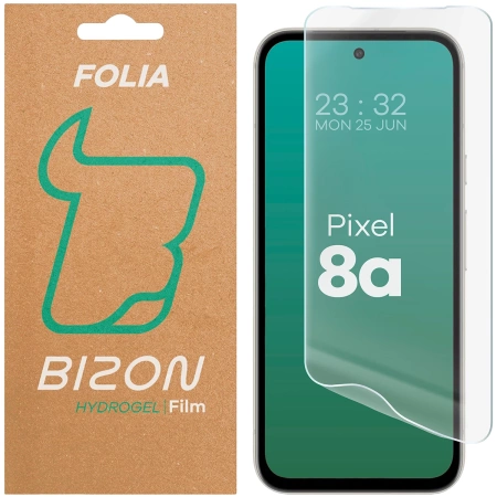 Folia hydrożelowa na ekran Bizon Glass Hydrogel Front do Google Pixel 8a, 1 sztuka