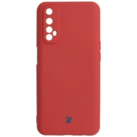 Etui Bizon Case Silicone do Realme 7, ciemny róż