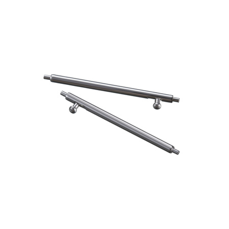 Pasek Bizon Strap Watch Chain 18 mm, szary