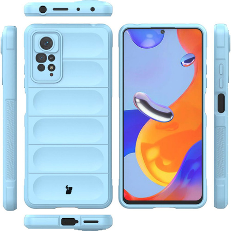 Pancerne etui Bizon Case Tur do Xiaomi Redmi Note 11 Pro / Pro 5G, jasnoniebieskie