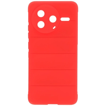 Pancerne etui Bizon Case Tur do Xiaomi Poco F7 Pro, czerwone