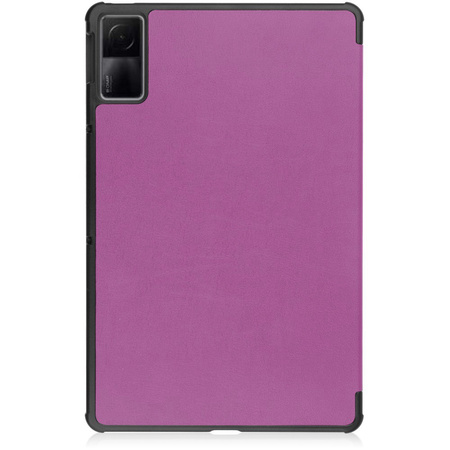 Etui Bizon Case Tab Croc do Xiaomi Redmi Pad 10.6 2022, ciemnofioletowe