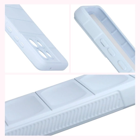 Pancerne etui Bizon Case Tur do Motorola Moto G86 Power 5G, jasnoniebieskie