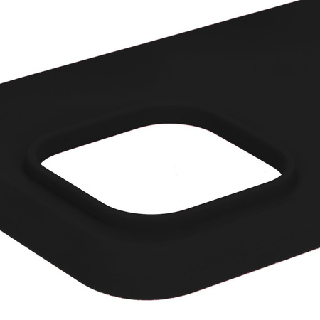 Etui silikonowe do iPhone 15 Pro Bizon Soft Case, czarne