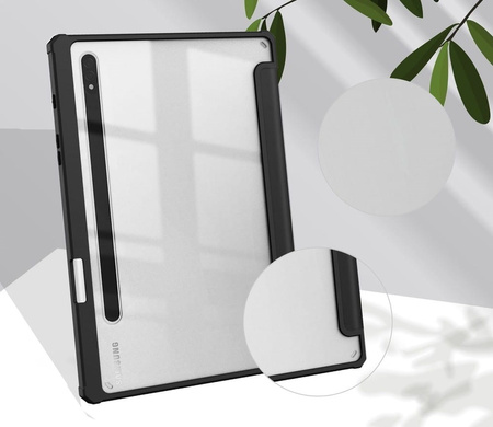 Etui Bizon Case Tab Clear Matt do Samsung Galaxy Tab S8 / S7, czarne