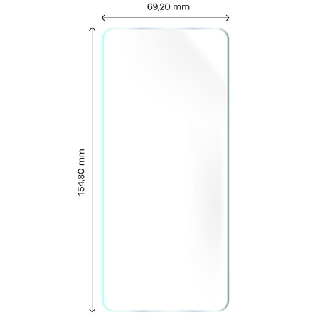 Folia hydrożelowa na ekran Bizon Glass Hydrogel, Moto G62 5G, 2 sztuki