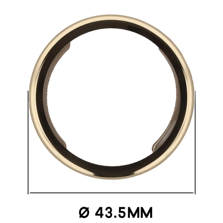 Etui z osłoną ekranu Bizon Case Watch Felipe do Xiaomi Watch S4 41 mm, złote