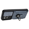 Etui Bizon Case Camshield Card Slot Ring do Xiaomi 13, szare