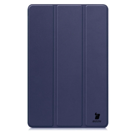 Etui z klapką Bizon Case Tab Croc do Galaxy Tab S10 FE Plus, granatowe