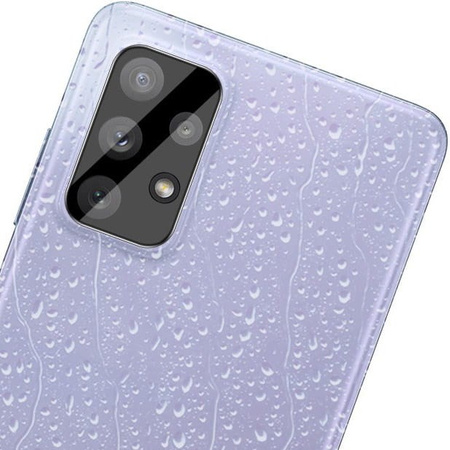 Szkło na aparat Bizon Glass Silk Lens dla Galaxy A73 5G, 2 sztuki