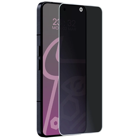 Prywatyzujące szkło hybrydowe Bizon Glass Mule Shadow do Nothing Phone (3), matowe