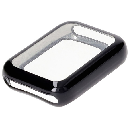 Etui z osłoną ekranu Bizon Case Watch Felipe do Xiaomi Mi Smart Band 9 Pro, czarne