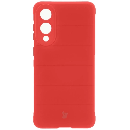 Pancerne etui Bizon Case Tur do Galaxy S25 Edge, czerwone