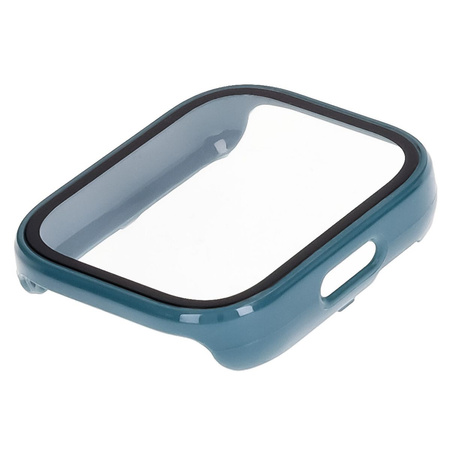 Etui ze szkłem do zegarka Bizon Case Watch Adamo do Xiaomi Redmi Watch 5 Active, zielone