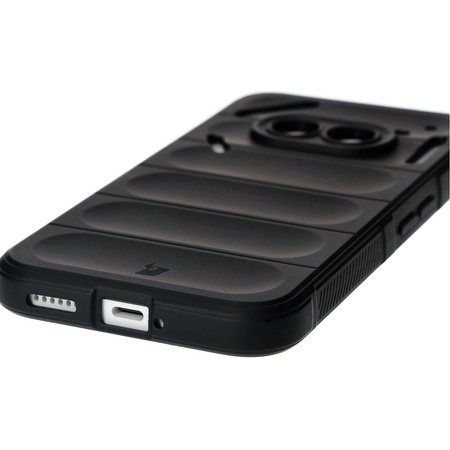 Pancerne etui Bizon Case Tur do Nothing Phone (2a) / (2a) Plus, czarne