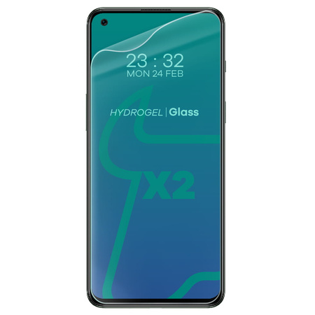 Folia hydrożelowa na ekran Bizon Glass Hydrogel, OnePlus Nord 2T, 2 sztuki