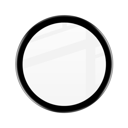 Szkło hybrydowe Bizon Glass Edge dla Galaxy Watch 5 / 6 40 mm, czarne