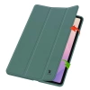 Etui z klapką Bizon Case Tab Lizard do Galaxy Tab S11, ciemnozielone