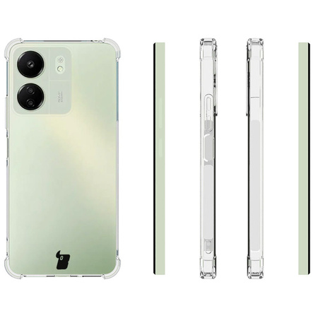 Etui Bizon Case Clear Pack do Redmi 13C / Poco C65, przezroczyste