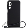 Etui Bizon Case Silicone do Galaxy A25 5G, czarne
