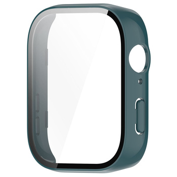 Etui Bizon Case Watch Adamo do Huawei Watch Fit 3, zielone