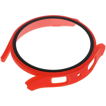 Etui Bizon Case Watch Adamo do Galaxy Watch 5 44mm, czerwone