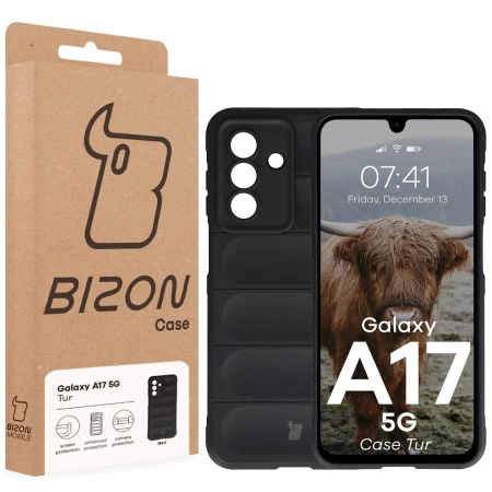 Pancerne etui Bizon Case Tur do Galaxy A17 5G, czarne