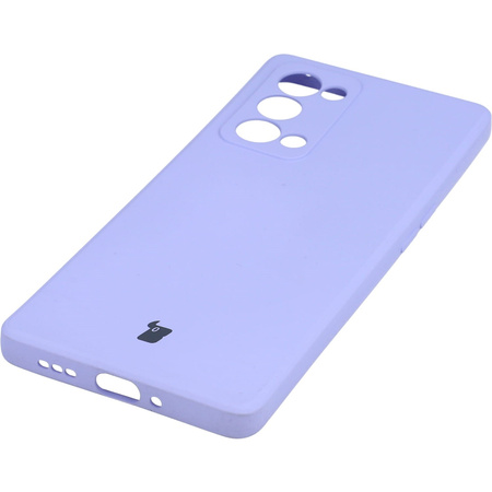 Etui Bizon Case Silicone do Oppo Reno 6 Pro, fioletowe