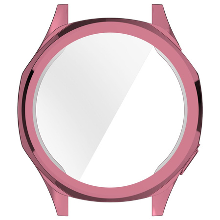 Etui Bizon Case Watch Felipe do Huawei Watch GT 5 46 mm, różowe