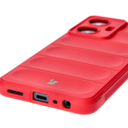 Pancerne etui Bizon Case Tur do Realme C55, czerwone