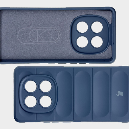 Pancerne etui Bizon Case Tur do Xiaomi Redmi Note 14 Pro 4G, granatowe