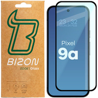 Szkło hartowane Bizon Glass Edge 2 do Galaxy S25 Ultra, czarna ramka