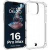 Elastyczne etui Bizon Case Salpa do iPhone 16 Pro Max przezroczyste