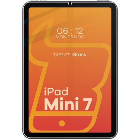 Szkło hartowane do tabletu Bizon Glass Tab Clear Duo do iPad Mini 7 gen. 2024 / iPad Mini 6 gen. 2021, 2 sztuki