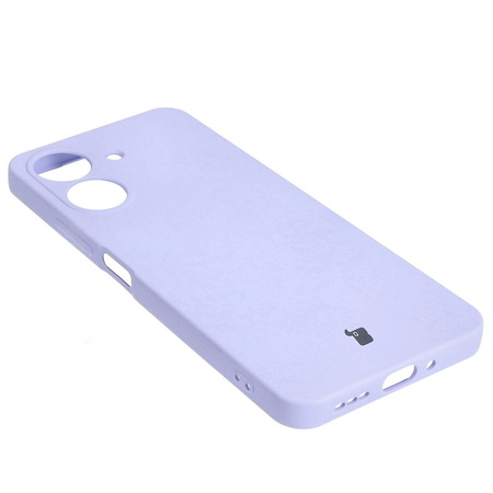Etui Bizon Case Silicone do Redmi 13C / Poco C65, jasnofioletowe