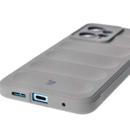 Pancerne etui Bizon Case Tur do Xiaomi Redmi Note 12 4G, jasnoszare