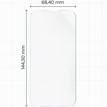 Folia hydrożelowa na ekran Bizon Glass Hydrogel Front do iPhone 14 Pro, 1 sztuka