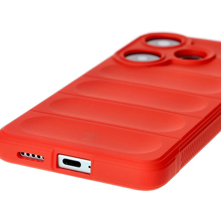 Pancerne etui Bizon Case Tur do Xiaomi Poco F6, czerwone
